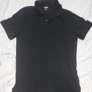 Old Navy Men's Black Polo Shirt